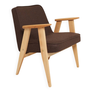 Fauteuil rétro en tissu