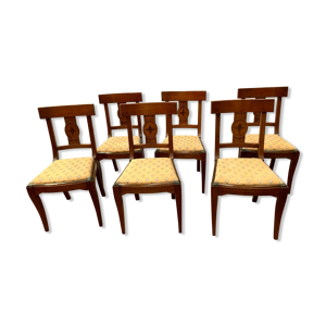 Suite de six chaises