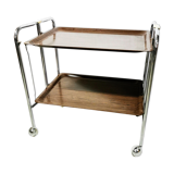 Vintage folding dessert on wheels