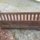 Bench chest paneled in chestnut region Brittany ( Plouay dept. 56 )
