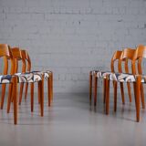 Chaise modèle 71 en teck de Niels Otto Møller pour JL Møllers