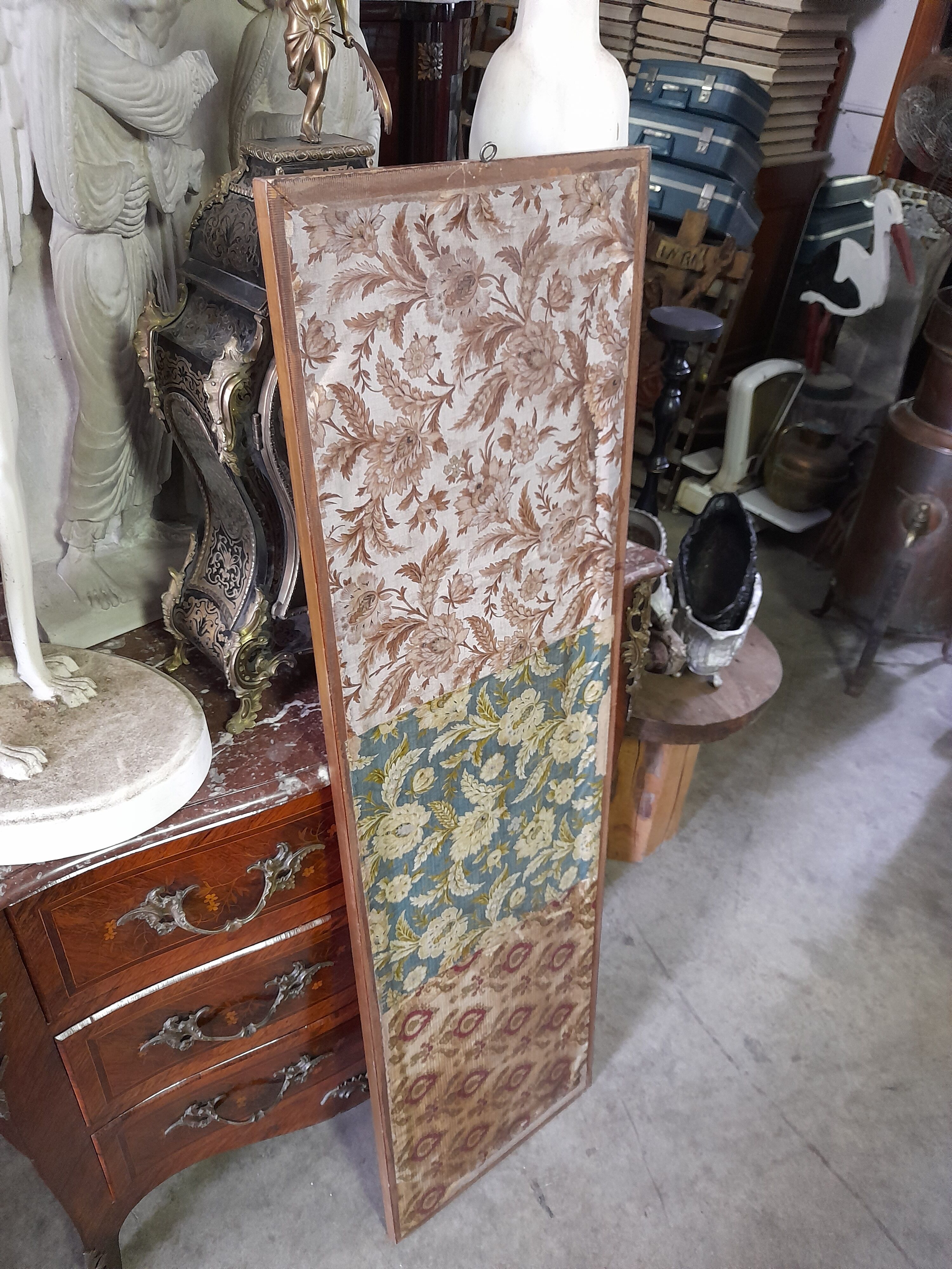 Miror rectangulaire en bois doré 1950 - 143x41cm