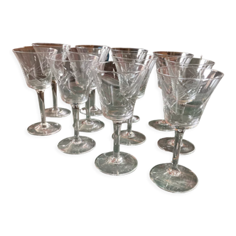 11 verres à liqueur