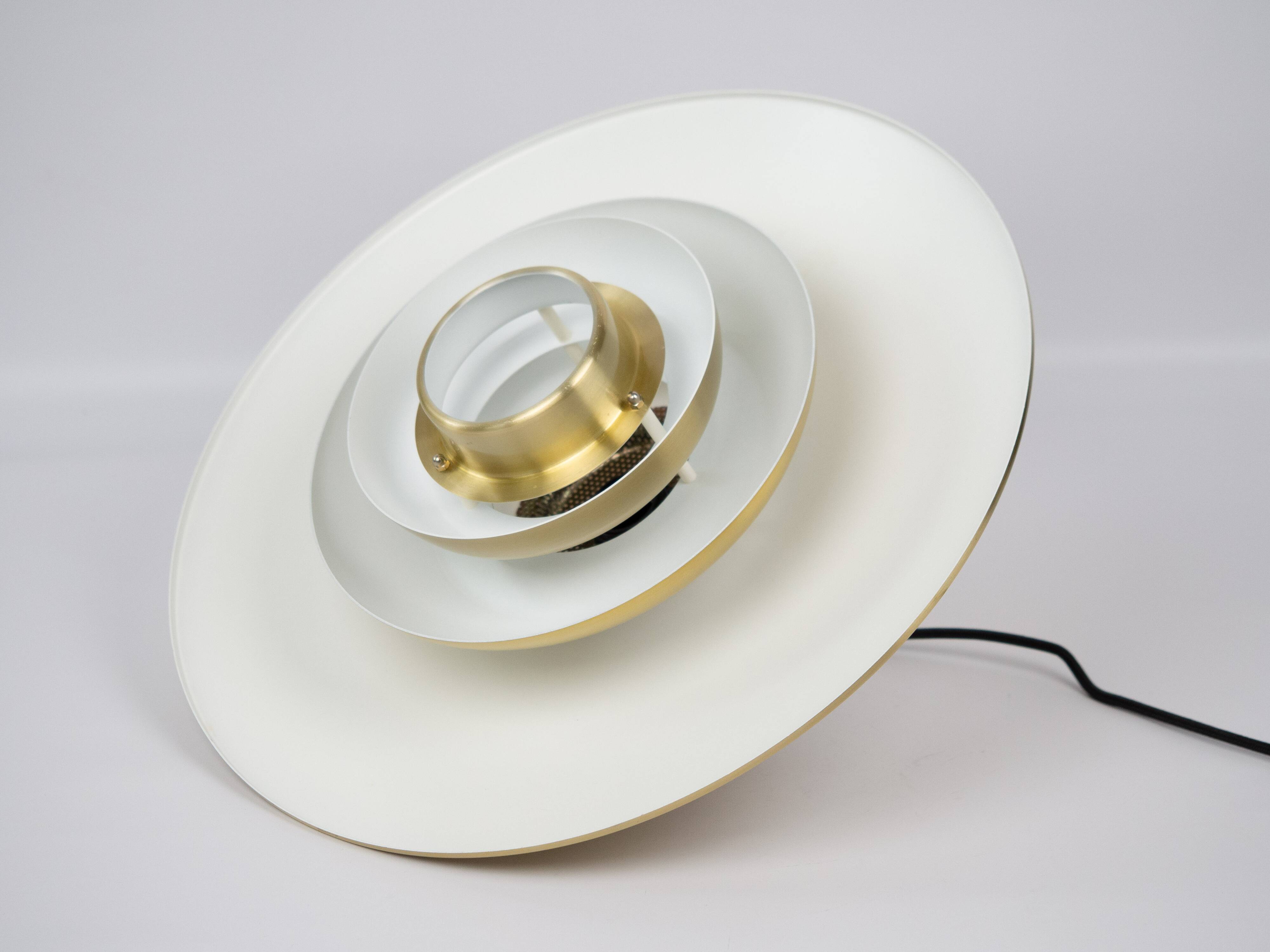 Danish vintage Verona pendant lamp by Kurt Wiborg, Jeka, 1980s