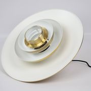 Vintage suspended lamp Verona Danish by Kurt Wiborg, Jeka, 1980s