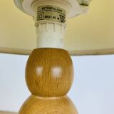 Vintage wooden abacus lamp
