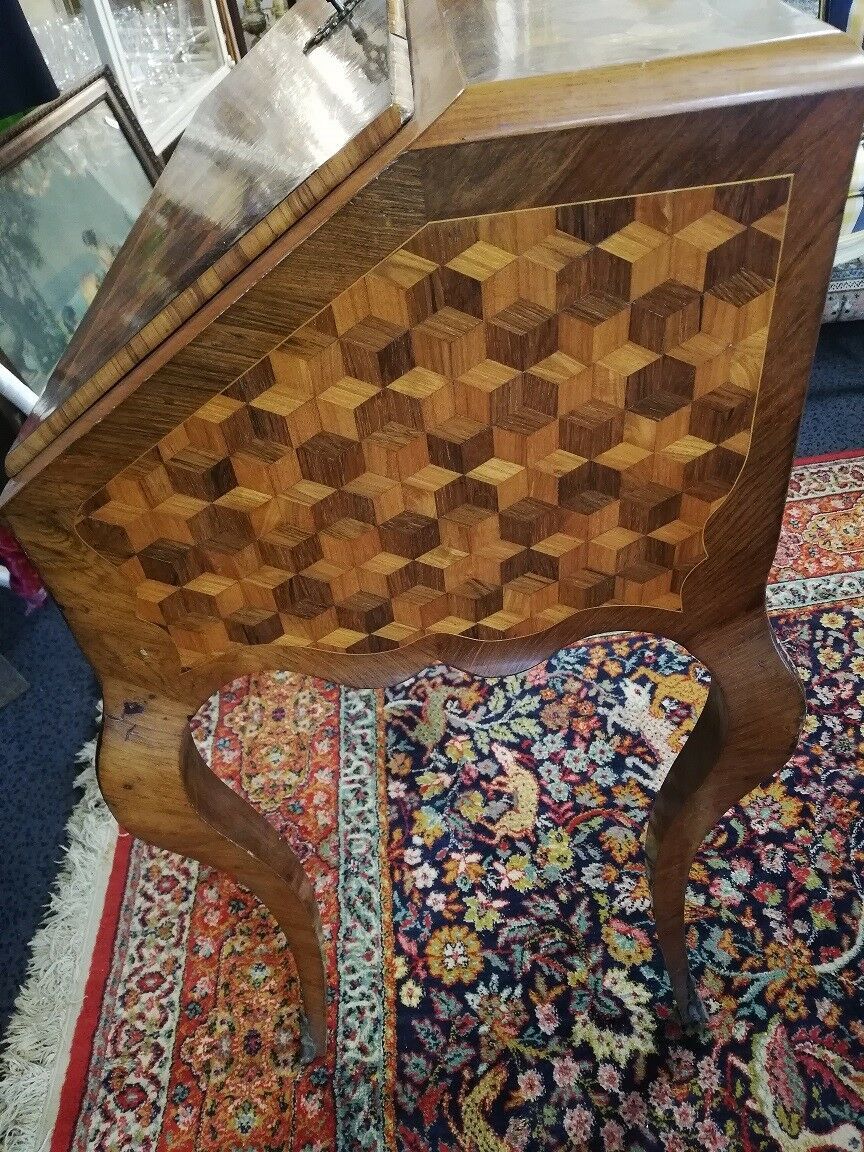 FORMER Office of Lady in marquetry 19th Napoleon III era