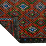 Anatolian handmade kilim rug 283 cm x 218 cm