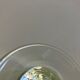 Set de 5 verres de Biot vert pâle 1960