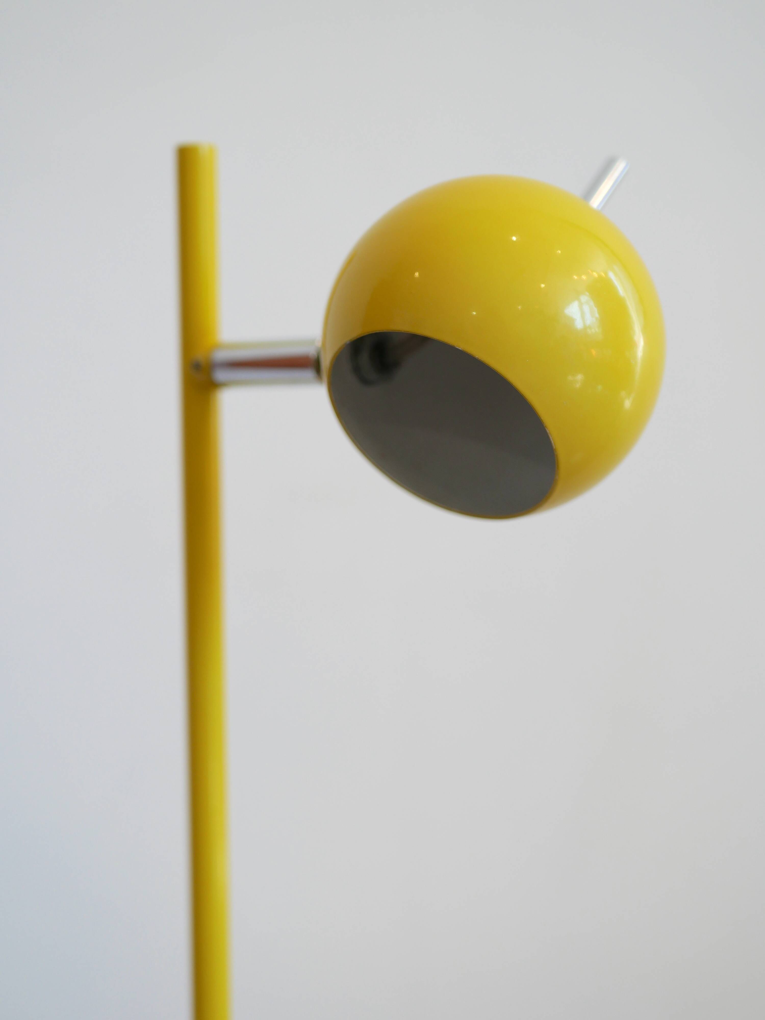 Lampe eyeball jaune