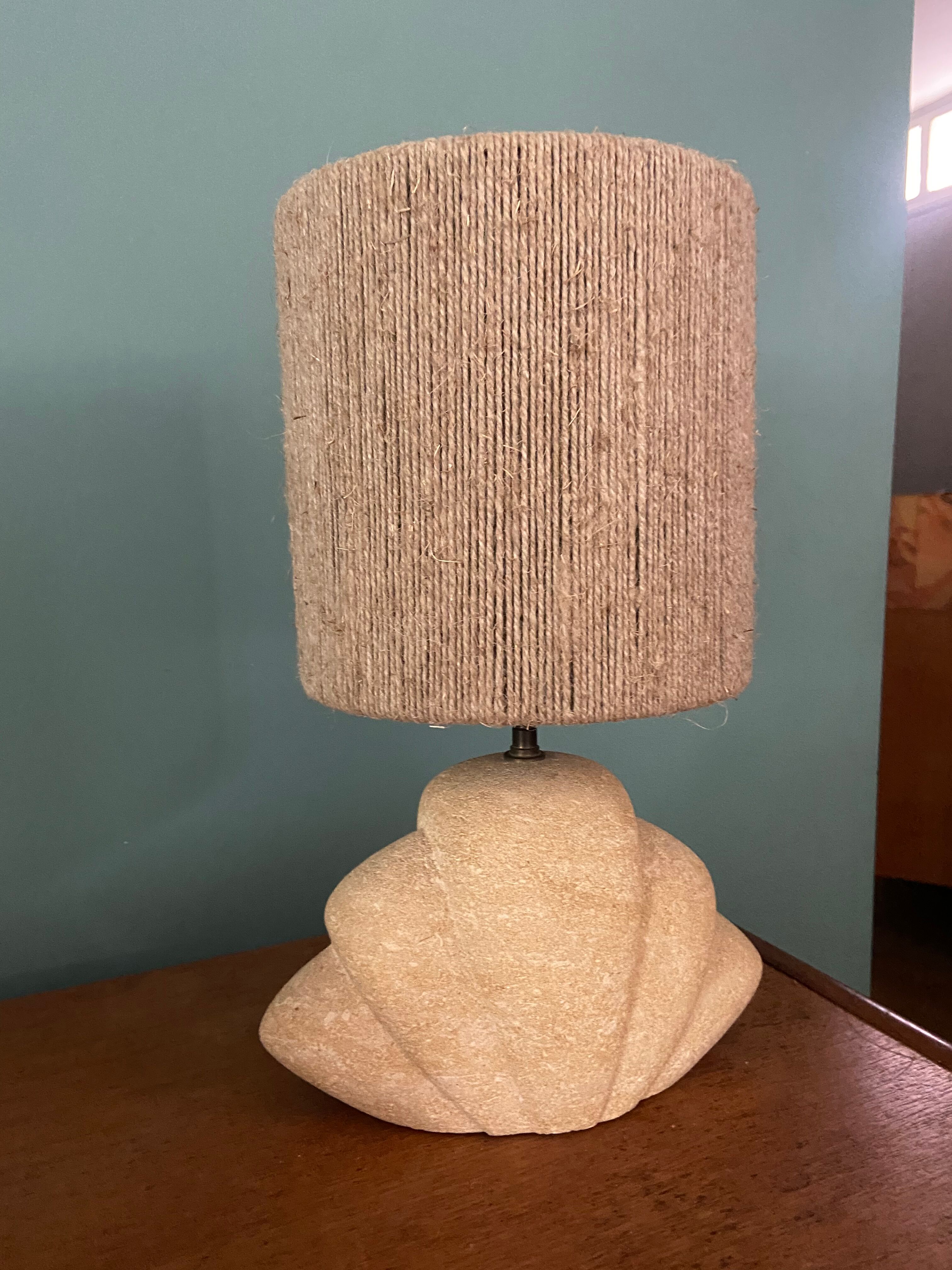 Stone lamp 70s
