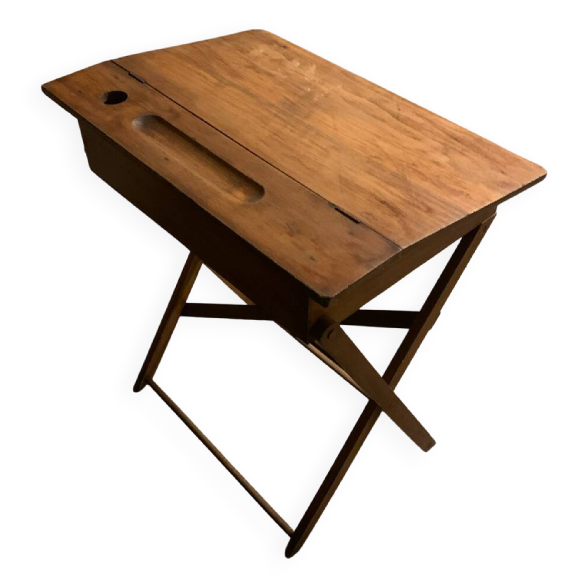 1950s folding school desk