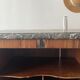 Secretary with grey marble top