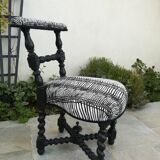 Chaise ancienne de fumeur