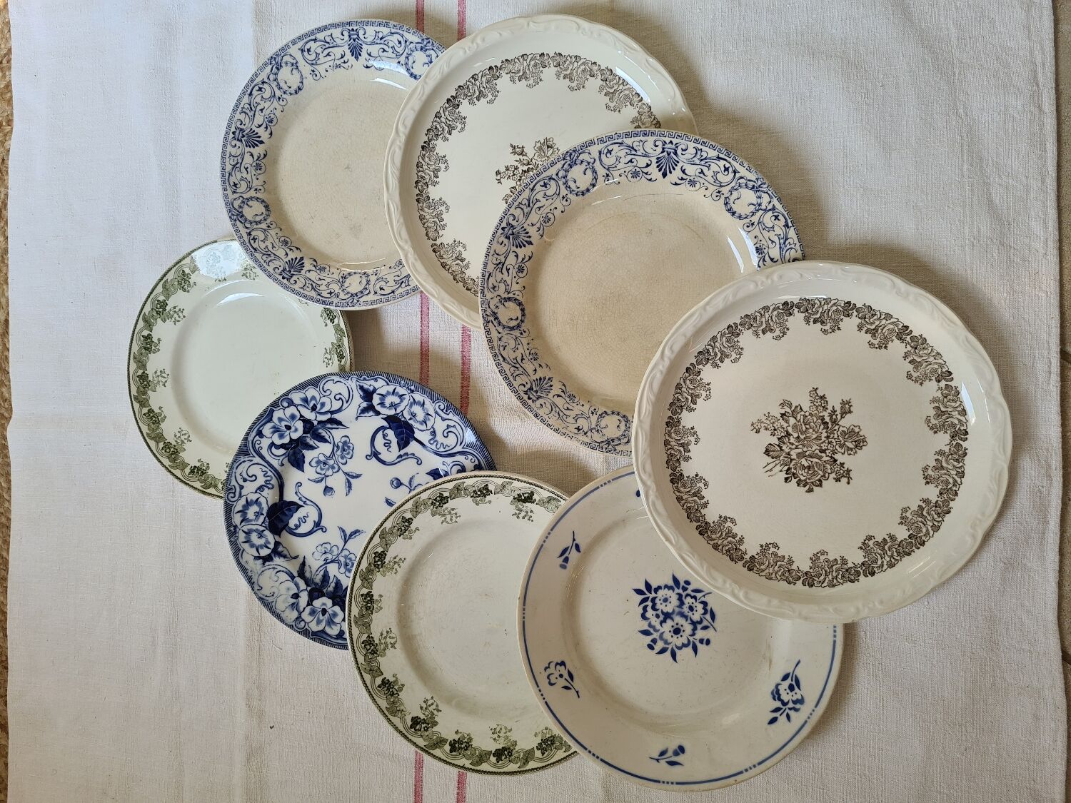 Iron earth flat plate set