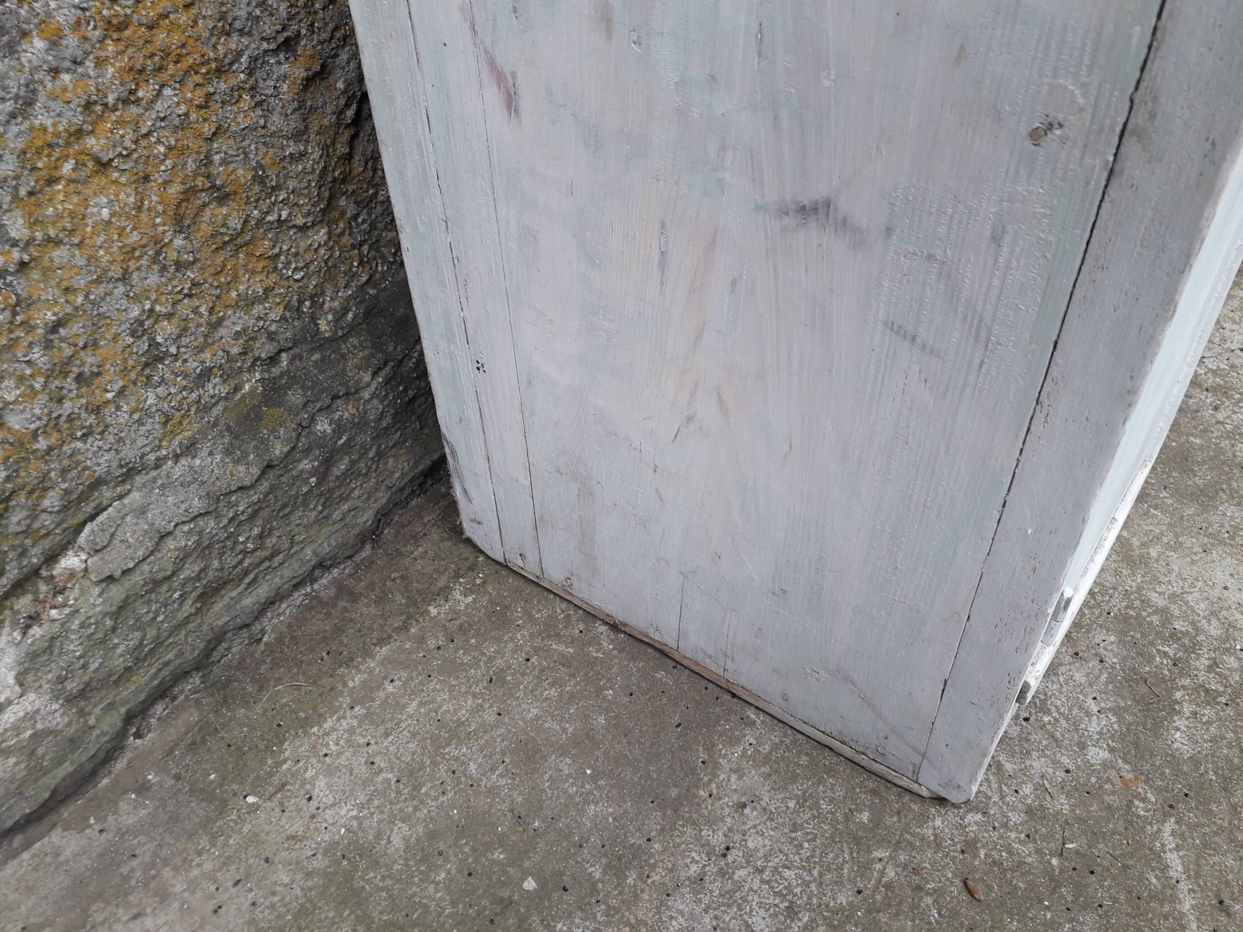 Patinated fir placard