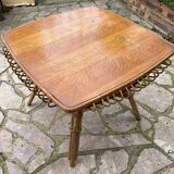 Vintage rattan coffee table