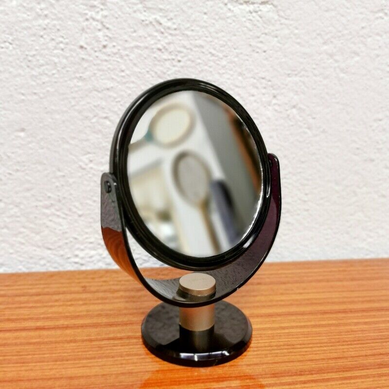 Double-sided stand mirror