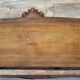 Huge Louis XVI style half-moon mirror in mahogany circa 1850