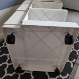 Rolling side table Giovanni Pelis for Stile Neolt from the 1960s