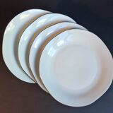 Art Deco dinner service in Fine Limoges Porcelain, signed "M&S"