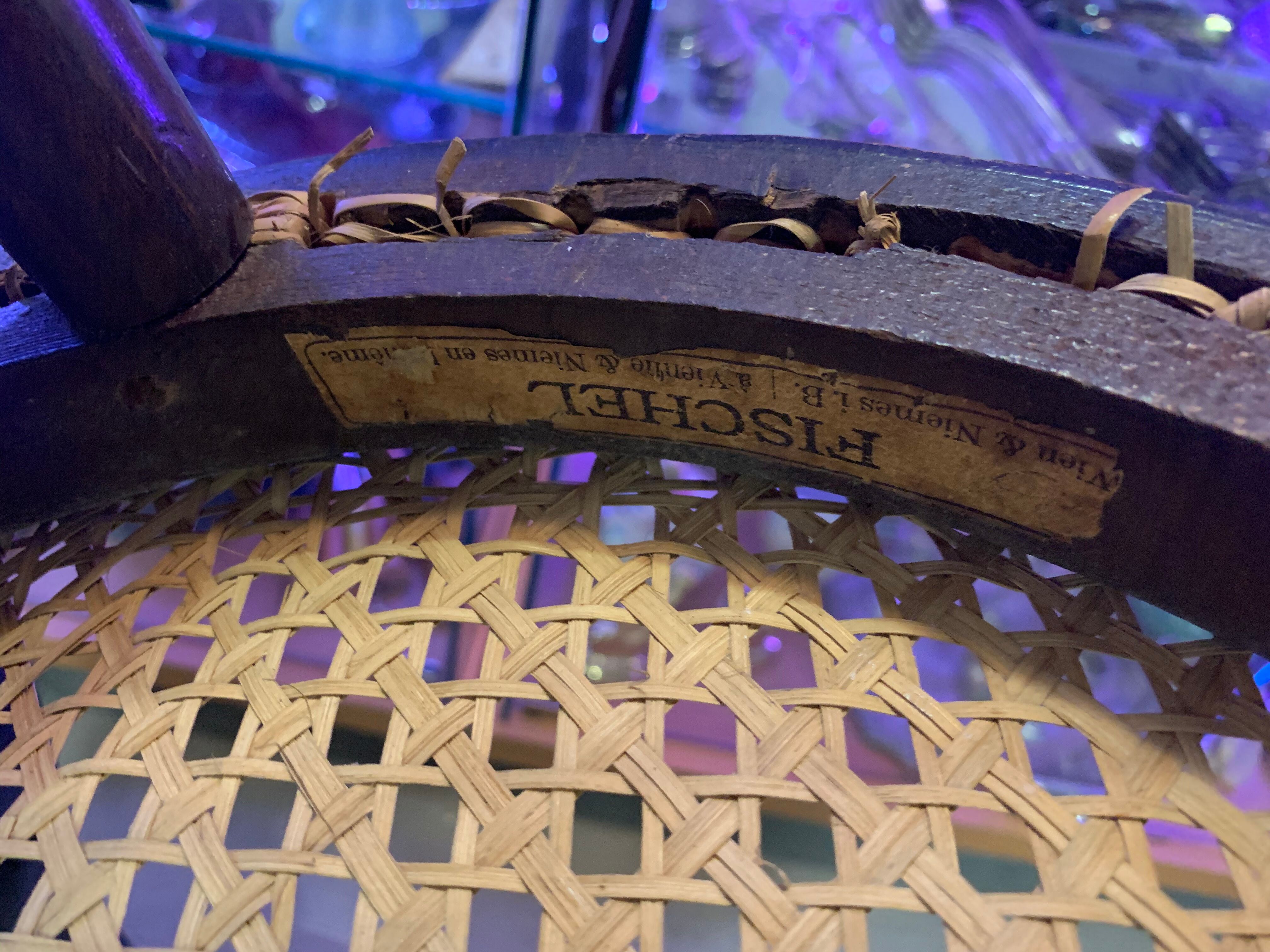 Pair of Fischel bistro chairs