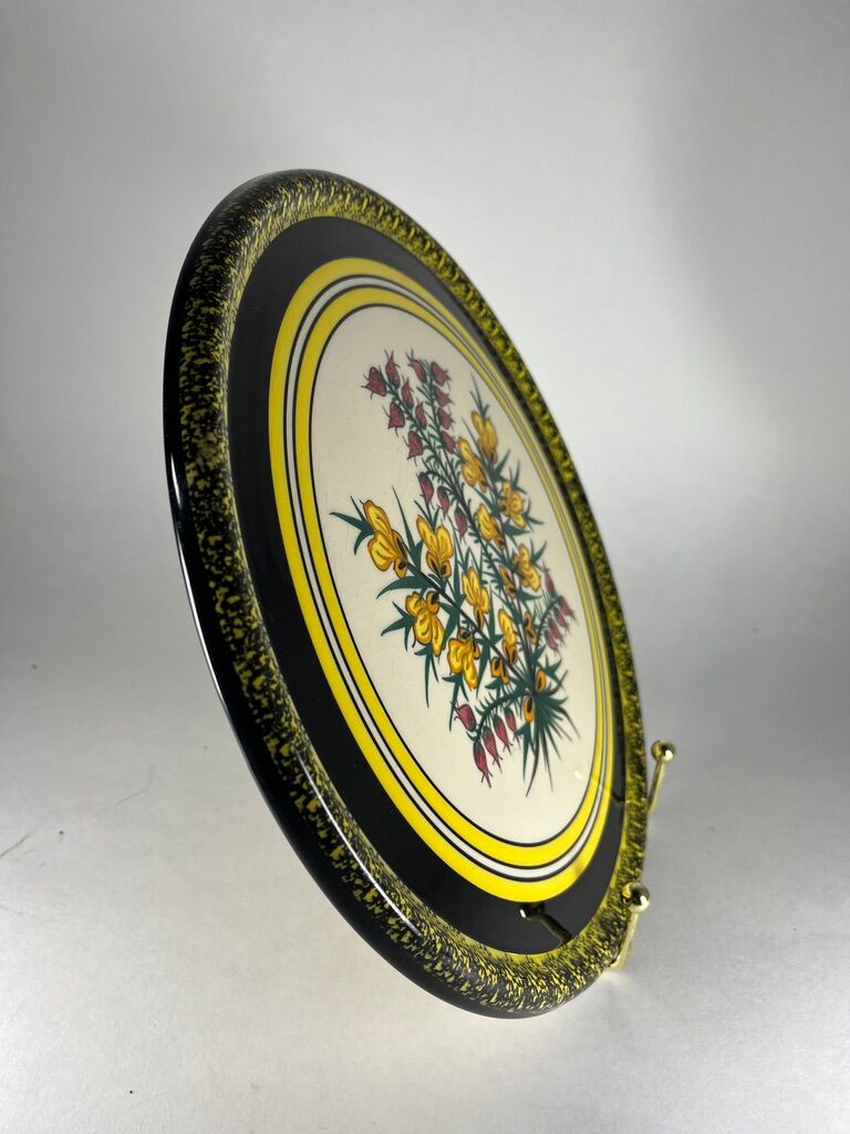 Cake dish Henriot Quimper Vintage breton 1950