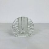 Walther Glass soliflore vase from the 70s, glass
