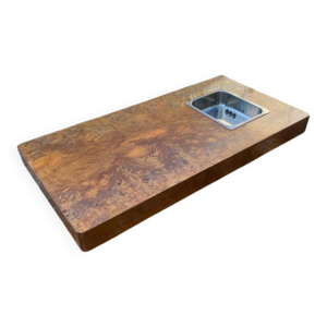 Table basse loupe d'orme