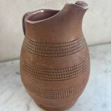 Vintage stoneware pitcher