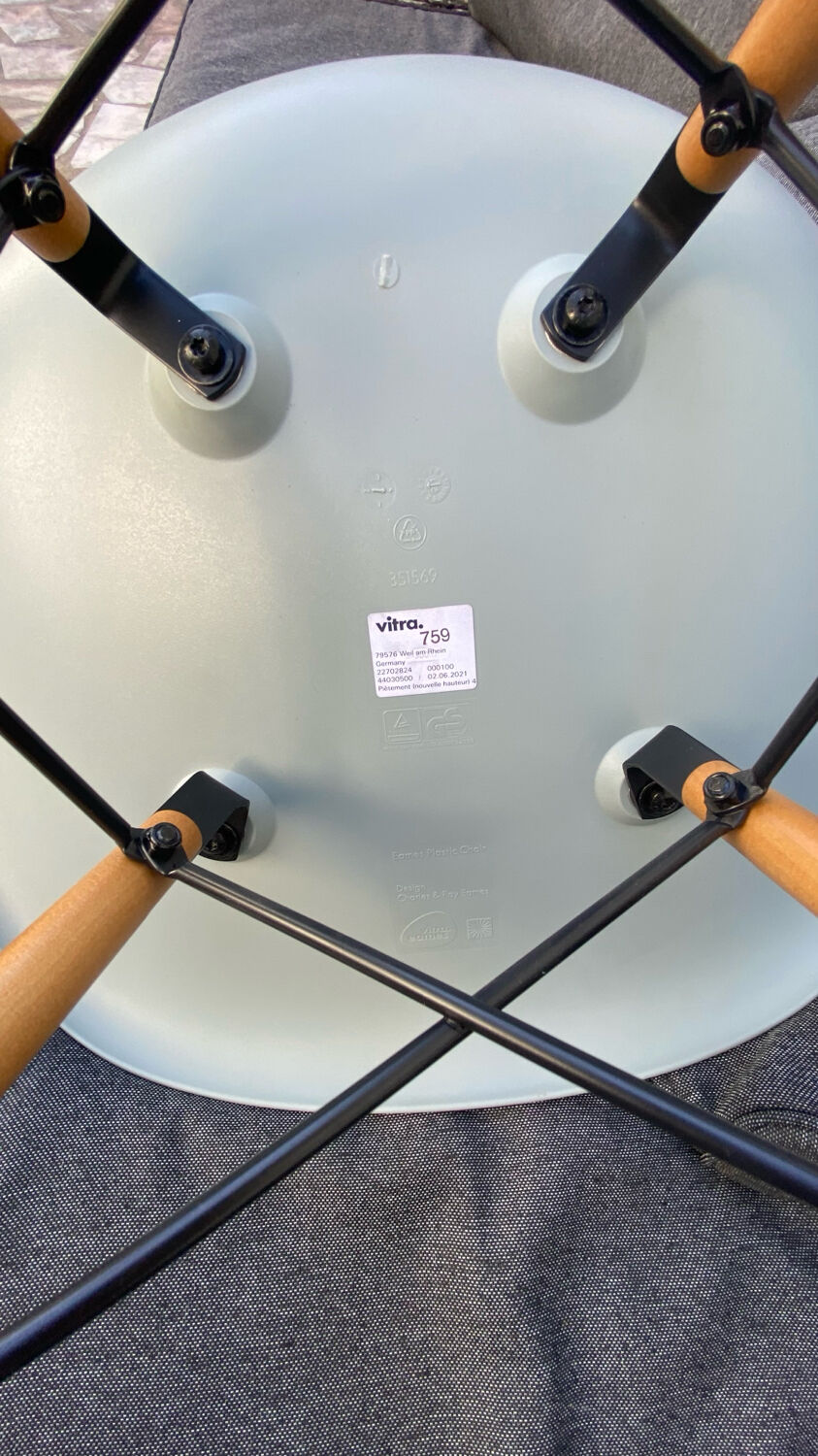 Eames DSW Vitra chairs