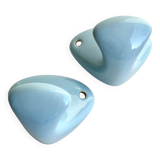 Duo porcelain coat hooks