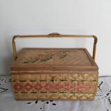Sewing box, rattan worker