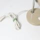 Lampe vintage eyeball beige 1970