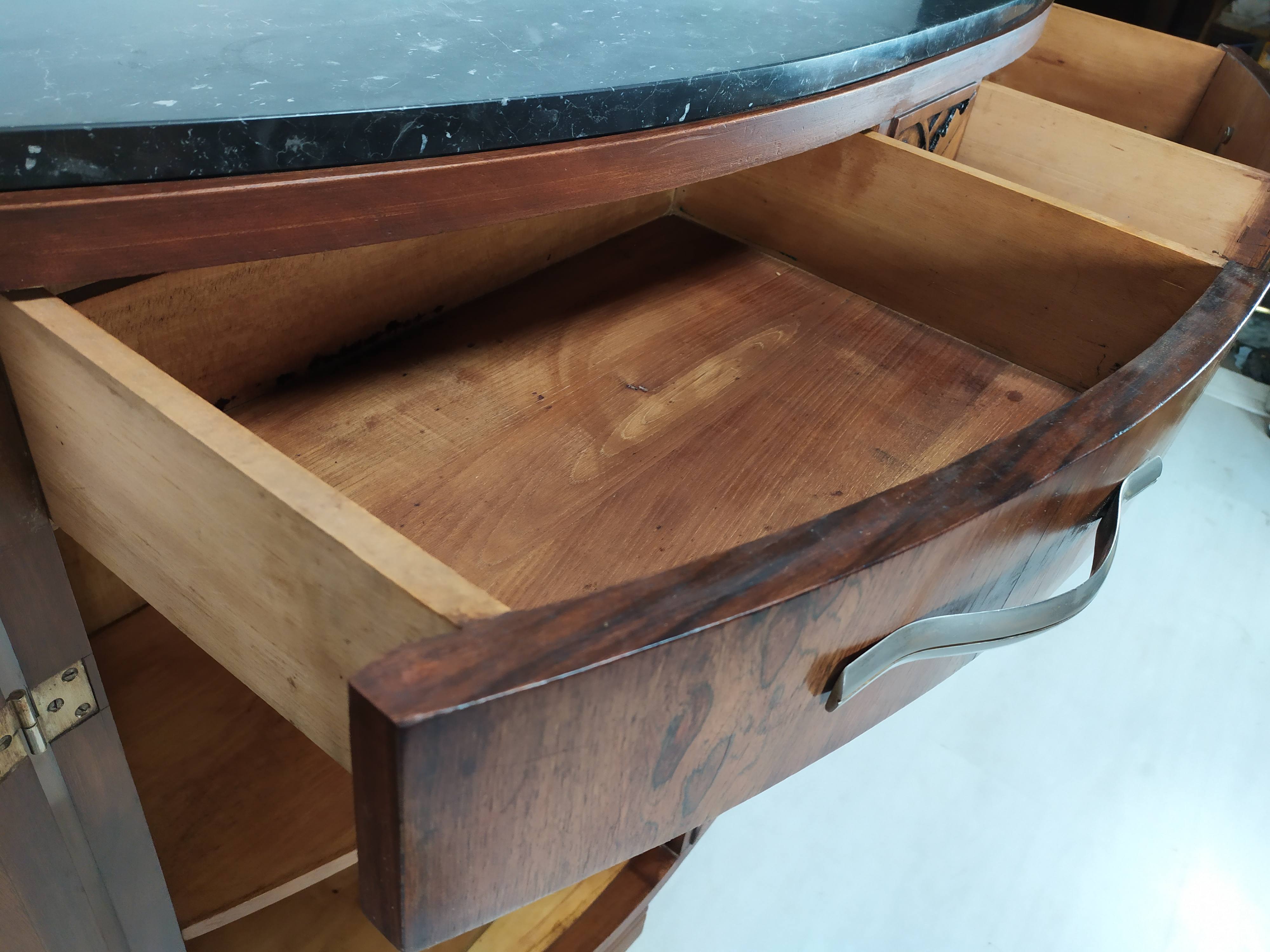 Art deco rosewood sideboard