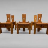 6 chairs by Erwin Egel for Dieter Güllert