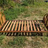 Old rattan bed 1 place