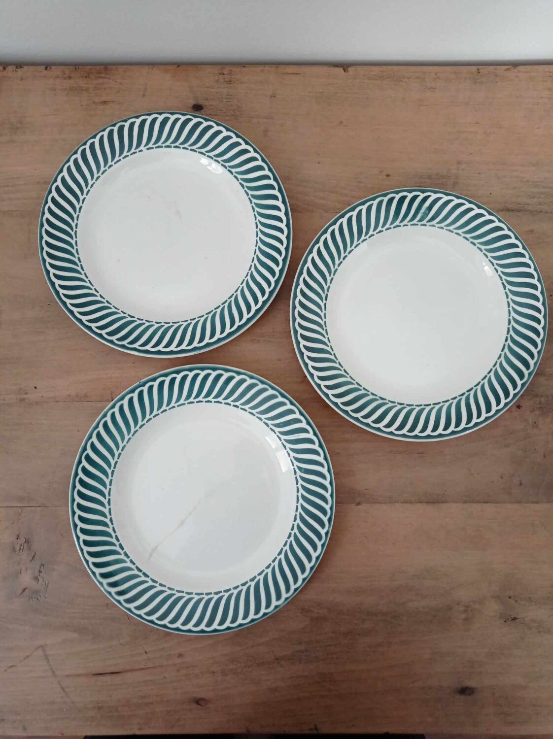Digoin Sarreguemines plates