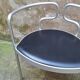 Pair of aluminum armchairs by Henning Larsen