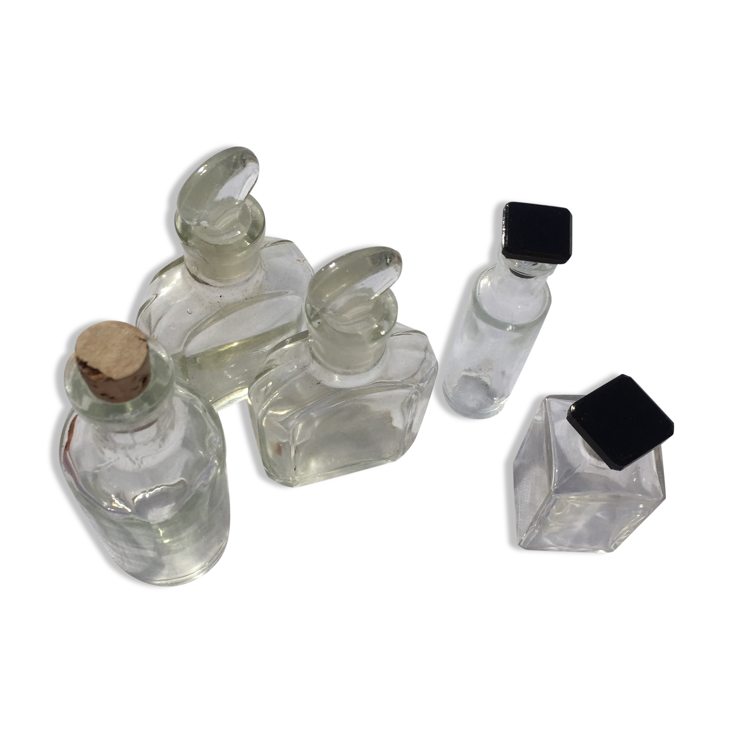Lot of 5 bottles of apotiquaire