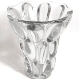 PIerre D'Avesn crystal honeycomb vase Height 20.7 cm