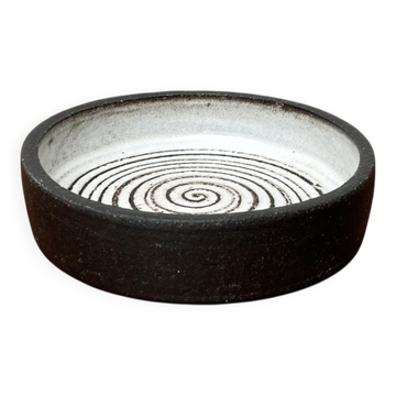 Studio pottery bowl from mid-century Danish Frank Keramik, 1960s.