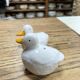Salt and pepper shaker in duck-shaped earthenware