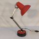 Vintage red articulated desk lamp - 70s/80s