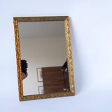 20th century wooden and gilded stucco mirror