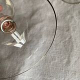 Ensemble de 2 coupes à champagne en cristal
