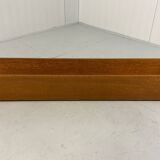 Wilhelm Renz teak wall shelf by Walter Wirz 1960's