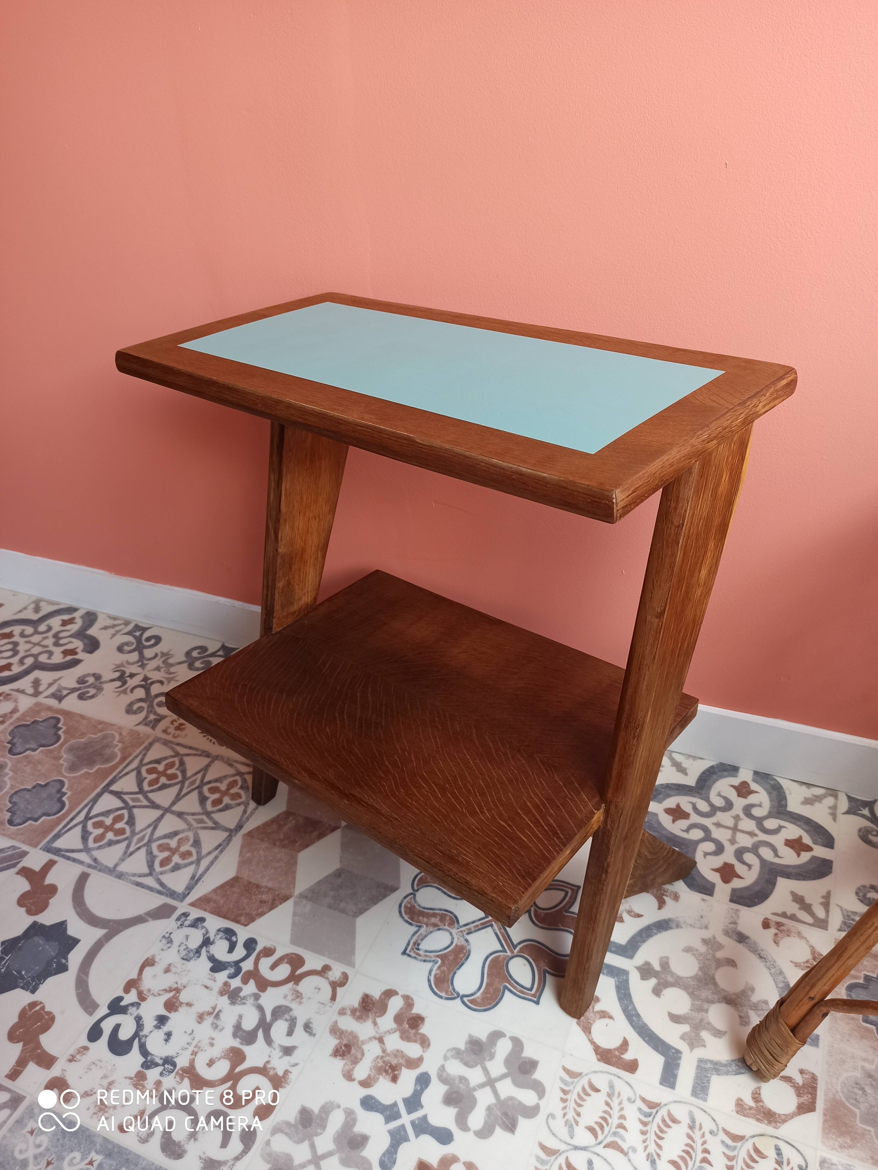 Scandinavian vintage bedside table