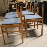 Set of six chairs Baumann model Nadia