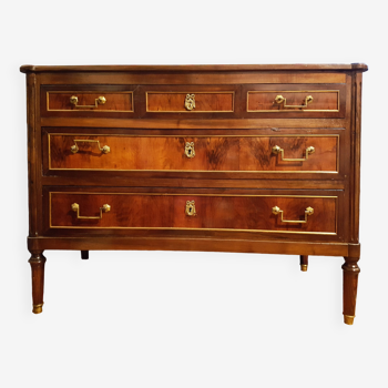 Chest of drawers louis XVI mahogany